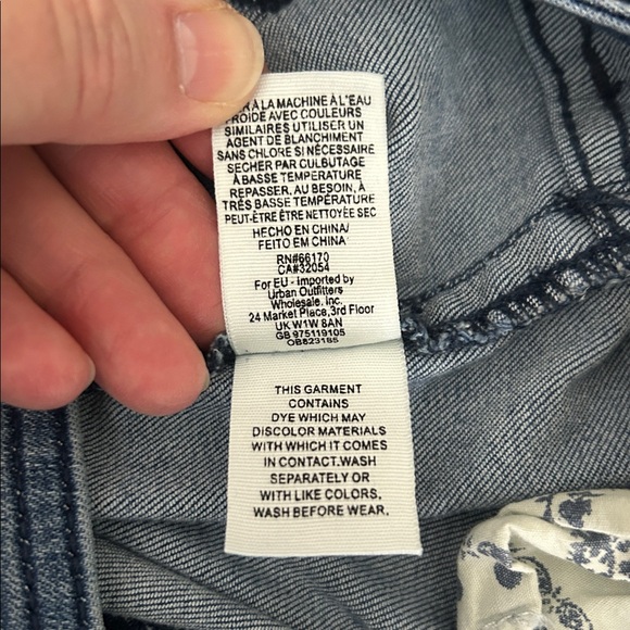 We the Free Classic Blue Flare High Rise Jeans Size 27 - Picture 11 of 11